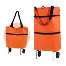 Bolsa dobrável com rodas