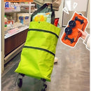 Bolsa dobrável com rodas