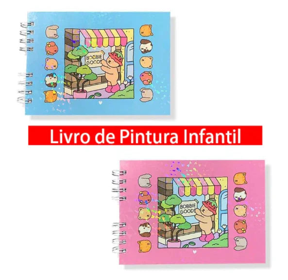 Livro de Colorir Bobbie Goods - Frete Gratis