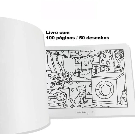 Livro de Colorir Bobbie Goods - Frete Gratis