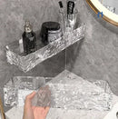 Prateleira De Banheiro Sem Furo Acrilico com gancho de Chifre