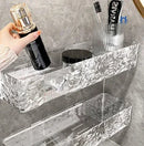 Prateleira De Banheiro Sem Furo Acrilico com gancho de Chifre