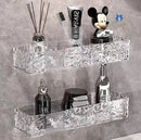 Prateleira De Banheiro Sem Furo Acrilico com gancho de Chifre