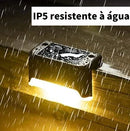 Luminária Solar Para Escada Parede Muro À Prova D'água 8 unidades