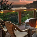 Luminária Solar Para Escada Parede Muro À Prova D'água 8 unidades