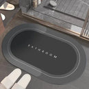 Tapete Banheiro Antiderrapante Absorvente de Secagem Rápida