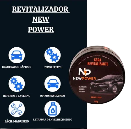 Cera revitalizadora New Power