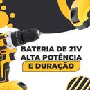 Parafusadeira Furadeira 24 Volts